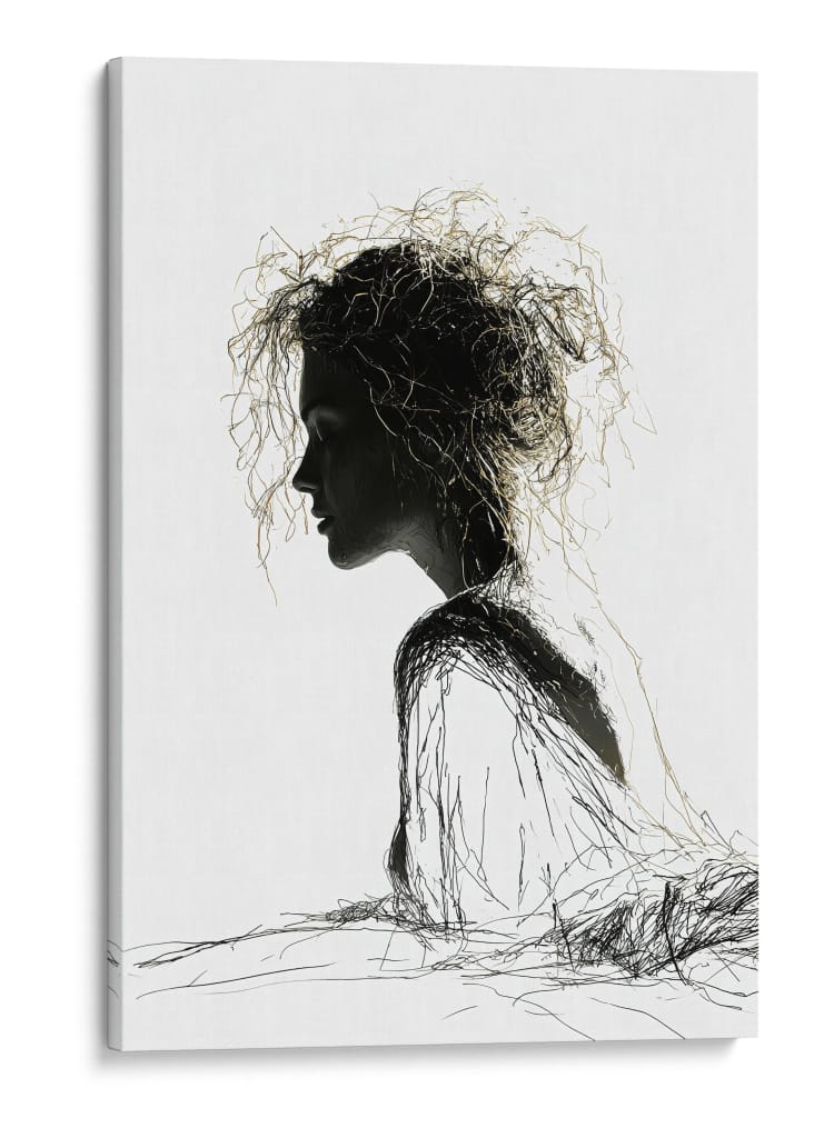 Peinados matutinos - DIEGO D L | Cuadro decorativo de Canvas Lab