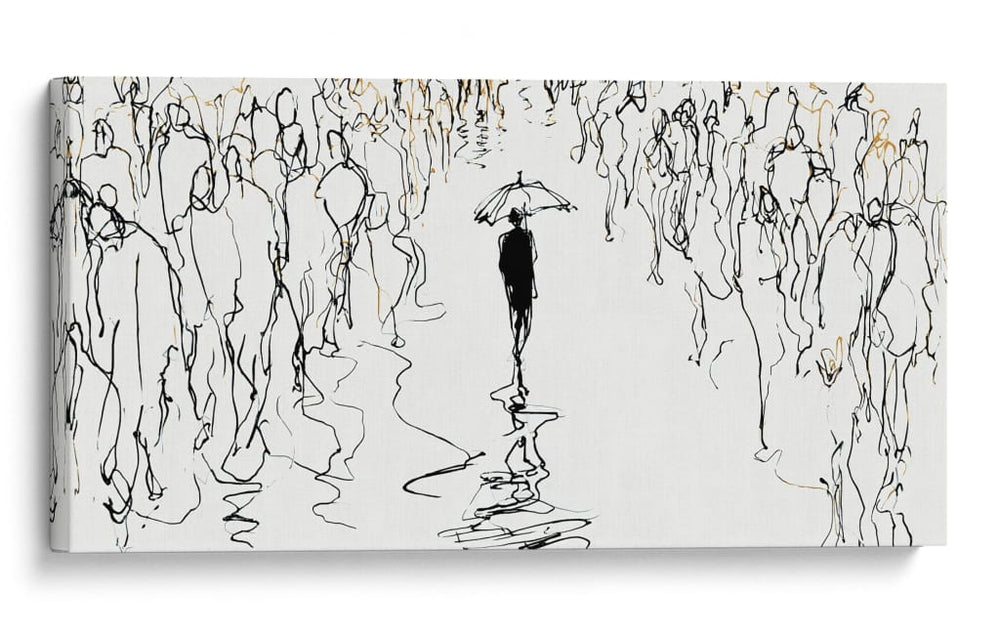 Saturación de lineas - DIEGO D L | Cuadro decorativo de Canvas Lab