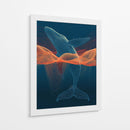 Ballena en lineas coloridas - DIEGO D L | Cuadro decorativo de Canvas Lab