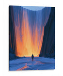 Cascada de luces - DIEGO D L | Cuadro decorativo de Canvas Lab