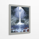 Caverna con cascada - DIEGO D L | Cuadro decorativo de Canvas Lab