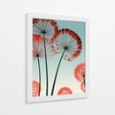 Dientes de león rojos - DIEGO D L | Cuadro decorativo de Canvas Lab