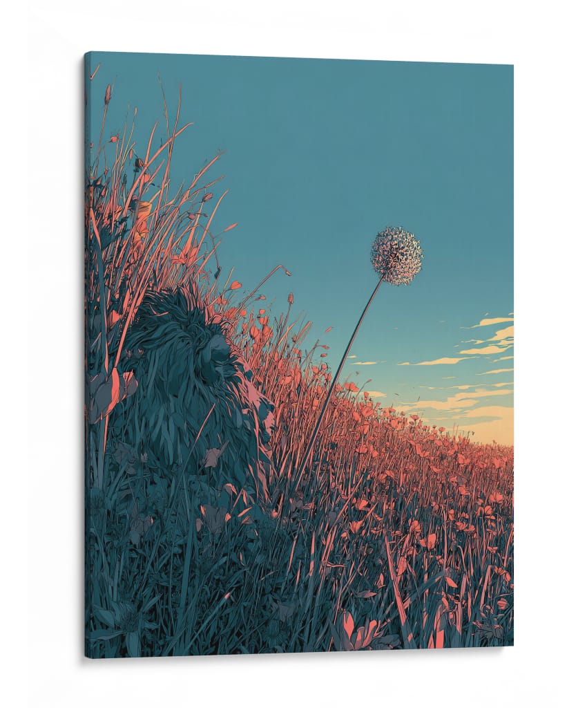 Diente de león unico - DIEGO D L | Cuadro decorativo de Canvas Lab