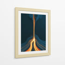 Cascada de lava - DIEGO D L | Cuadro decorativo de Canvas Lab