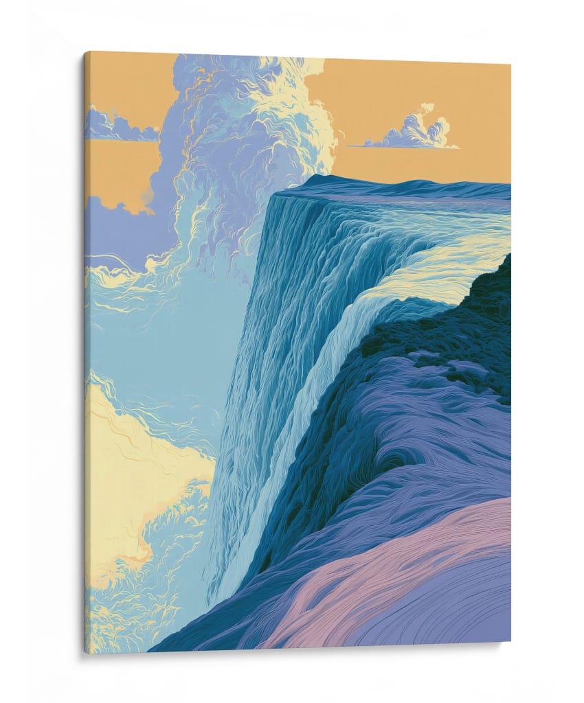 Grandes cascadas - DIEGO D L | Cuadro decorativo de Canvas Lab