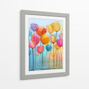 Tulipanes cristalinos - DIEGO D L | Cuadro decorativo de Canvas Lab