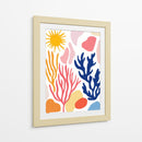 Coral Azul - Dav Madrid | Cuadro decorativo de Canvas Lab