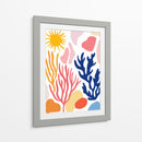 Coral Azul - Dav Madrid | Cuadro decorativo de Canvas Lab