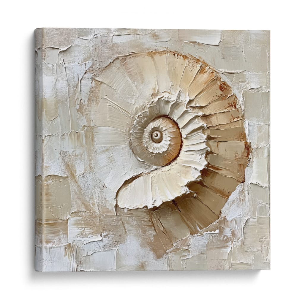 Caracol Impasto - Dav Madrid | Cuadro decorativo de Canvas Lab