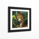Jaguar en la Selva - Dav Madrid | Cuadro decorativo de Canvas Lab