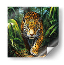 Jaguar en la Selva - Dav Madrid | Cuadro decorativo de Canvas Lab