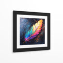 Pluma Colorida - Dav Madrid | Cuadro decorativo de Canvas Lab