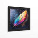 Pluma Colorida - Dav Madrid | Cuadro decorativo de Canvas Lab