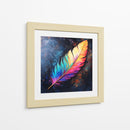 Pluma Colorida - Dav Madrid | Cuadro decorativo de Canvas Lab