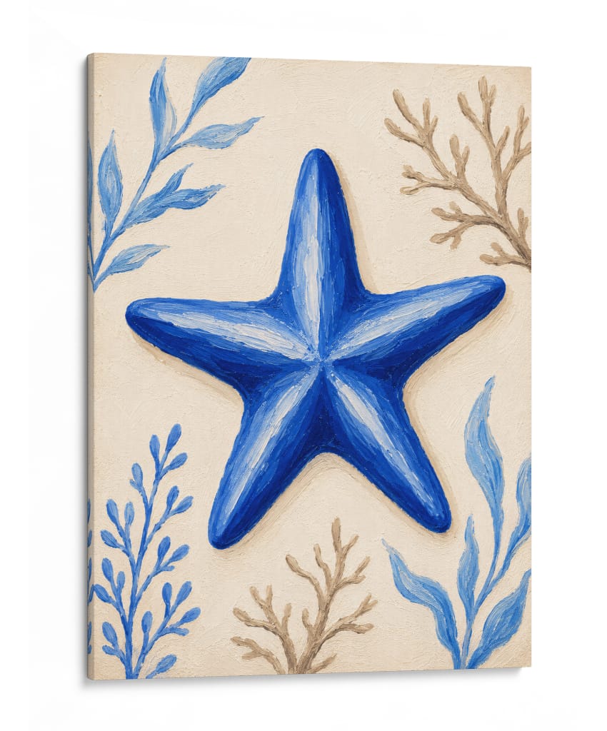 Estrella de Mar Set de Baño 2 - Dav Madrid | Cuadro decorativo de Canvas Lab