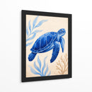 Tortuga Set de baño 1 - Dav Madrid | Cuadro decorativo de Canvas Lab