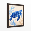 Tortuga Set de baño 1 - Dav Madrid | Cuadro decorativo de Canvas Lab