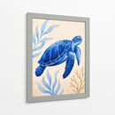 Tortuga Set de baño 1 - Dav Madrid | Cuadro decorativo de Canvas Lab