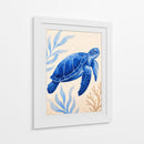 Tortuga Set de baño 1 - Dav Madrid | Cuadro decorativo de Canvas Lab