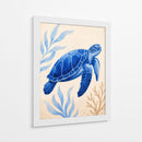 Tortuga Set de baño 1 - Dav Madrid | Cuadro decorativo de Canvas Lab
