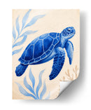 Tortuga Set de baño 1 - Dav Madrid | Cuadro decorativo de Canvas Lab