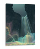 Cascadas de líneas de colores - DIEGO D L | Cuadro decorativo de Canvas Lab