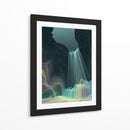 Cascadas de líneas de colores - DIEGO D L | Cuadro decorativo de Canvas Lab
