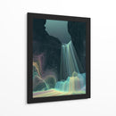Cascadas de líneas de colores - DIEGO D L | Cuadro decorativo de Canvas Lab