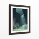 Cascadas de líneas de colores - DIEGO D L | Cuadro decorativo de Canvas Lab
