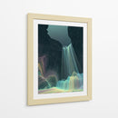 Cascadas de líneas de colores - DIEGO D L | Cuadro decorativo de Canvas Lab