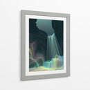 Cascadas de líneas de colores - DIEGO D L | Cuadro decorativo de Canvas Lab