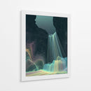 Cascadas de líneas de colores - DIEGO D L | Cuadro decorativo de Canvas Lab