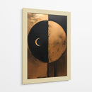 Luna Dorada - DEA Digital Esoteric Art | Cuadro decorativo de Canvas Lab