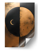 Luna Dorada - DEA Digital Esoteric Art | Cuadro decorativo de Canvas Lab