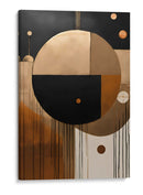 Lluvia Negra y Oro - DEA Digital Esoteric Art | Cuadro decorativo de Canvas Lab