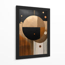 Lluvia Negra y Oro - DEA Digital Esoteric Art | Cuadro decorativo de Canvas Lab