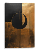 Eclipse Dorado - DEA Digital Esoteric Art | Cuadro decorativo de Canvas Lab