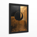 Eclipse Dorado - DEA Digital Esoteric Art | Cuadro decorativo de Canvas Lab