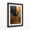 Eclipse Dorado - DEA Digital Esoteric Art | Cuadro decorativo de Canvas Lab