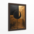 Eclipse Dorado - DEA Digital Esoteric Art | Cuadro decorativo de Canvas Lab