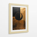 Eclipse Dorado - DEA Digital Esoteric Art | Cuadro decorativo de Canvas Lab