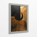 Eclipse Dorado - DEA Digital Esoteric Art | Cuadro decorativo de Canvas Lab