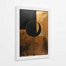 Eclipse Dorado - DEA Digital Esoteric Art | Cuadro decorativo de Canvas Lab