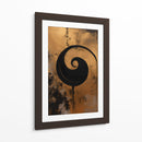 Torbellino Dorado - DEA Digital Esoteric Art | Cuadro decorativo de Canvas Lab