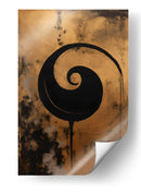 Torbellino Dorado - DEA Digital Esoteric Art | Cuadro decorativo de Canvas Lab