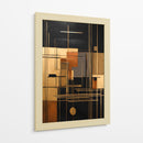 Formas Doradas Realistas - DEA Digital Esoteric Art | Cuadro decorativo de Canvas Lab