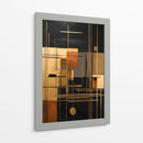 Formas Doradas Realistas - DEA Digital Esoteric Art | Cuadro decorativo de Canvas Lab