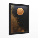 Astro Dorado Sobre el Mar - DEA Digital Esoteric Art | Cuadro decorativo de Canvas Lab