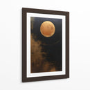 Astro Dorado Sobre el Mar - DEA Digital Esoteric Art | Cuadro decorativo de Canvas Lab