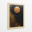Astro Dorado Sobre el Mar - DEA Digital Esoteric Art | Cuadro decorativo de Canvas Lab